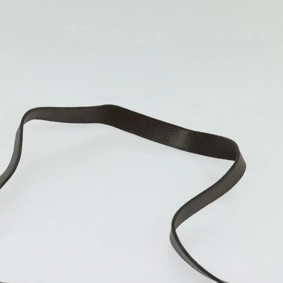 Christian Dior Trotter Canvas Shoulder Bag Brown Gold Auth 141785 - Picture 9 of 16